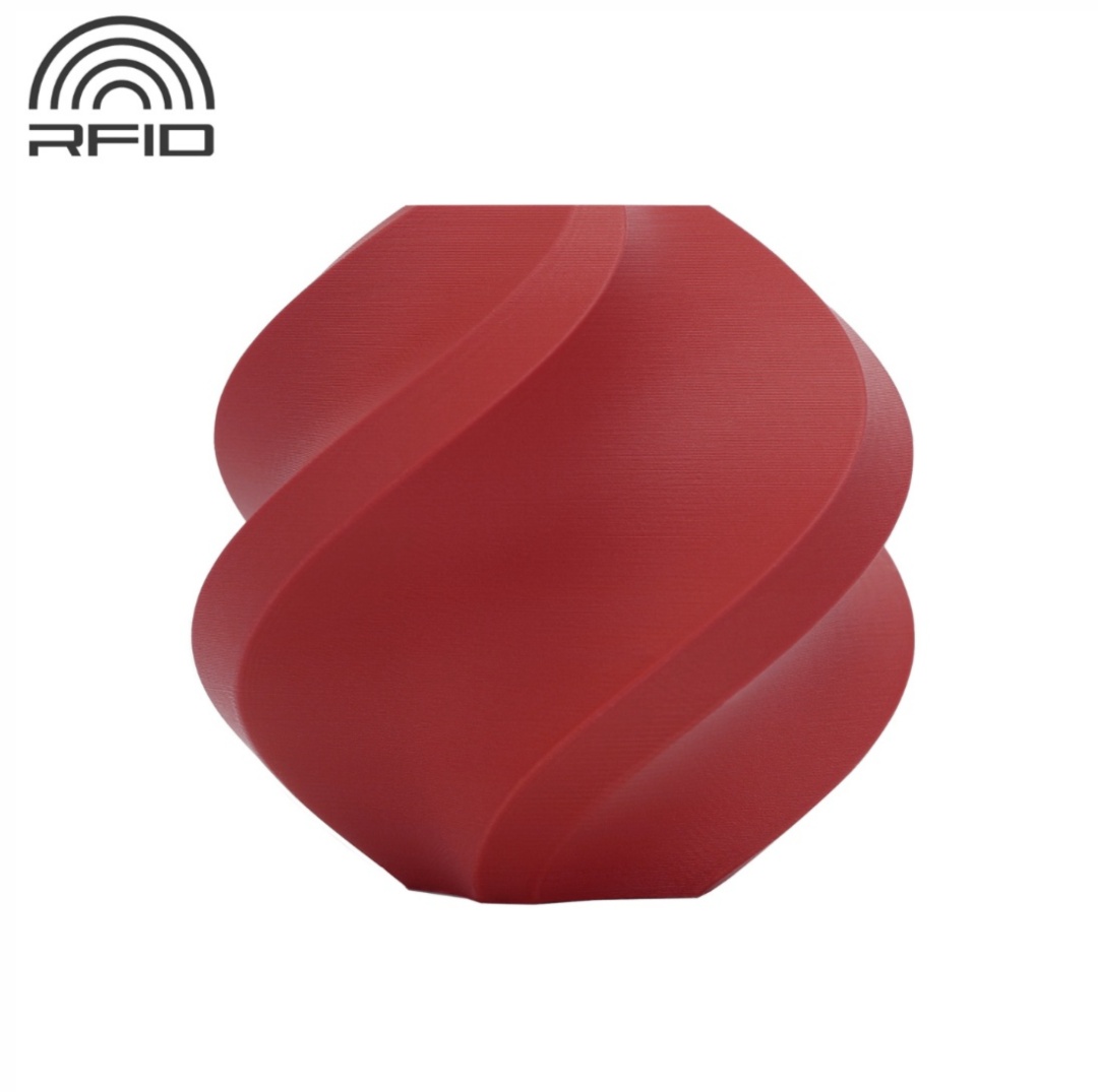 Filamento Bambu Lab PLA Basic Rojo Oscuro A01-R4-1.75-1000-SPL